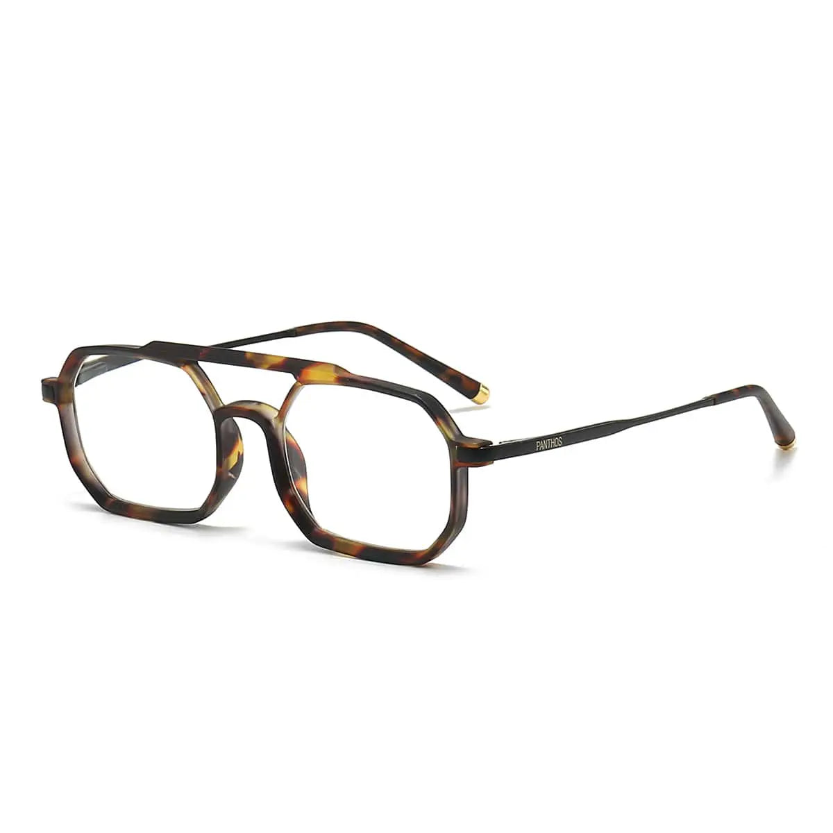 Shaped Metal Reading /  Tortoise