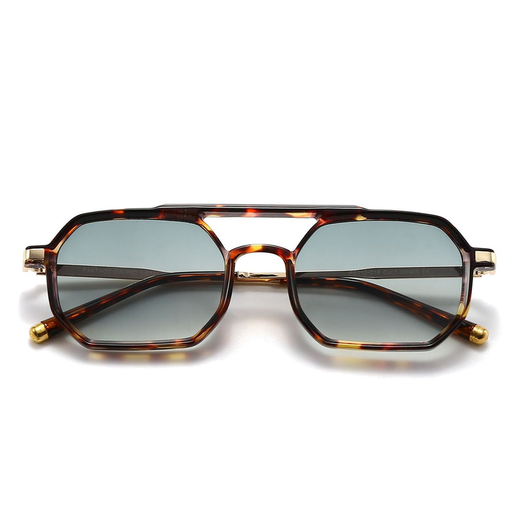 Shaped Metal / Tortoise Gradient Green