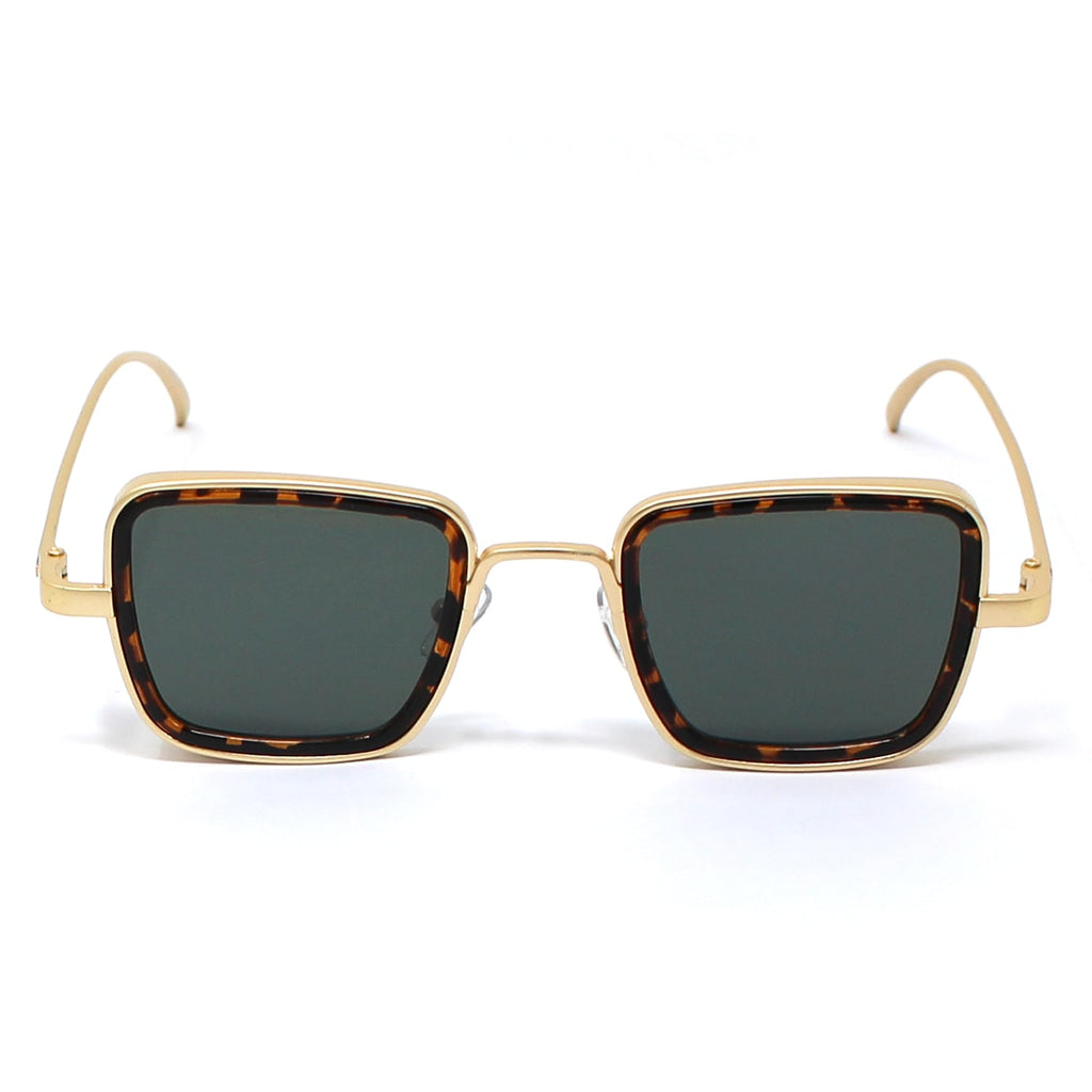 Alan / Gold Tortoise Dark Green