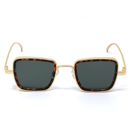 Alan / Gold Tortoise Dark Green