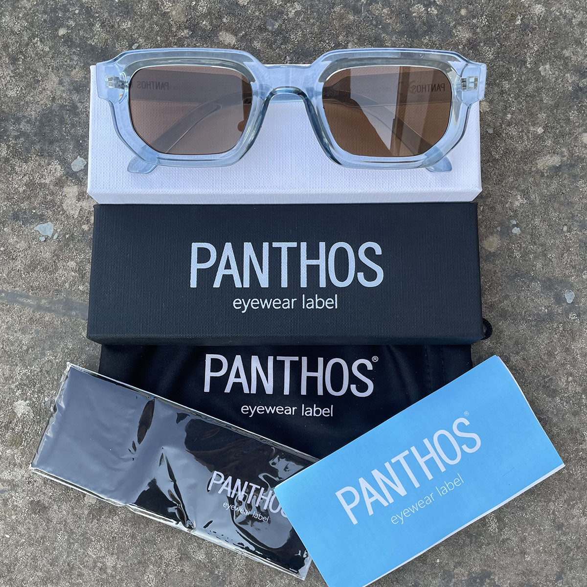 Bolge / Transparent Blue Brown