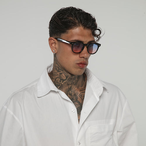 Business / Black Blue Pink Fumè