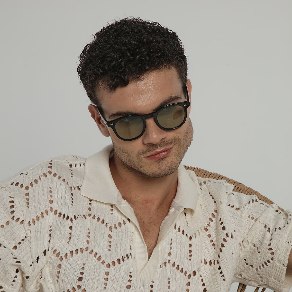 Business / Black Dark Green Fumè