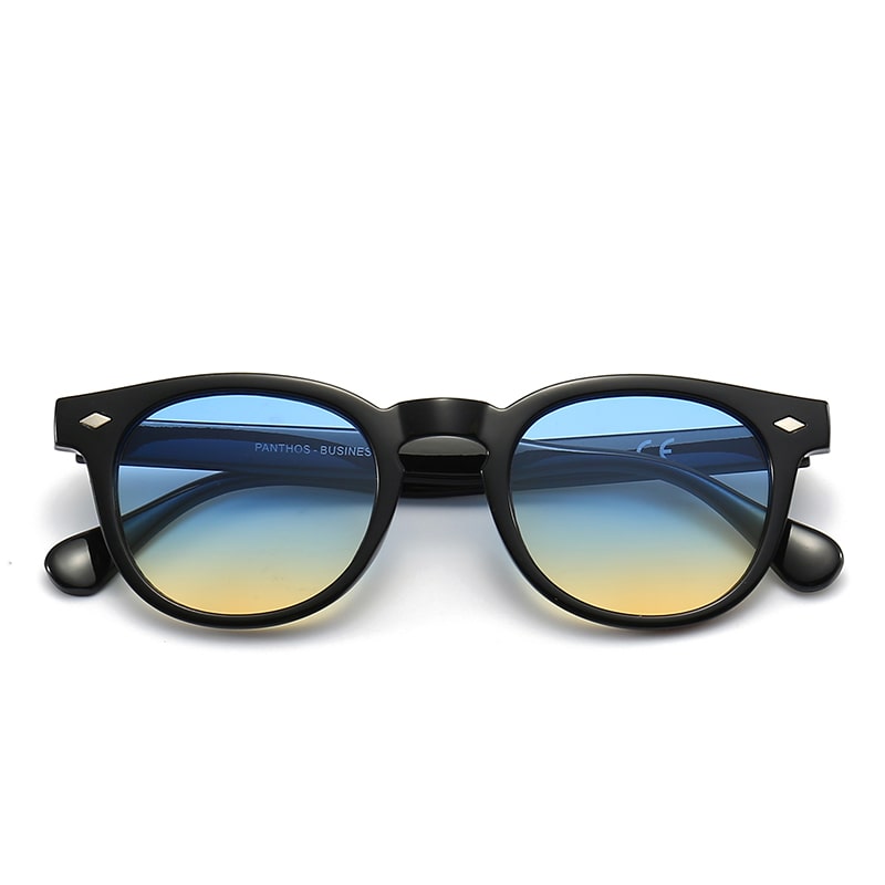 Business / Black Blue Yellow Fumè