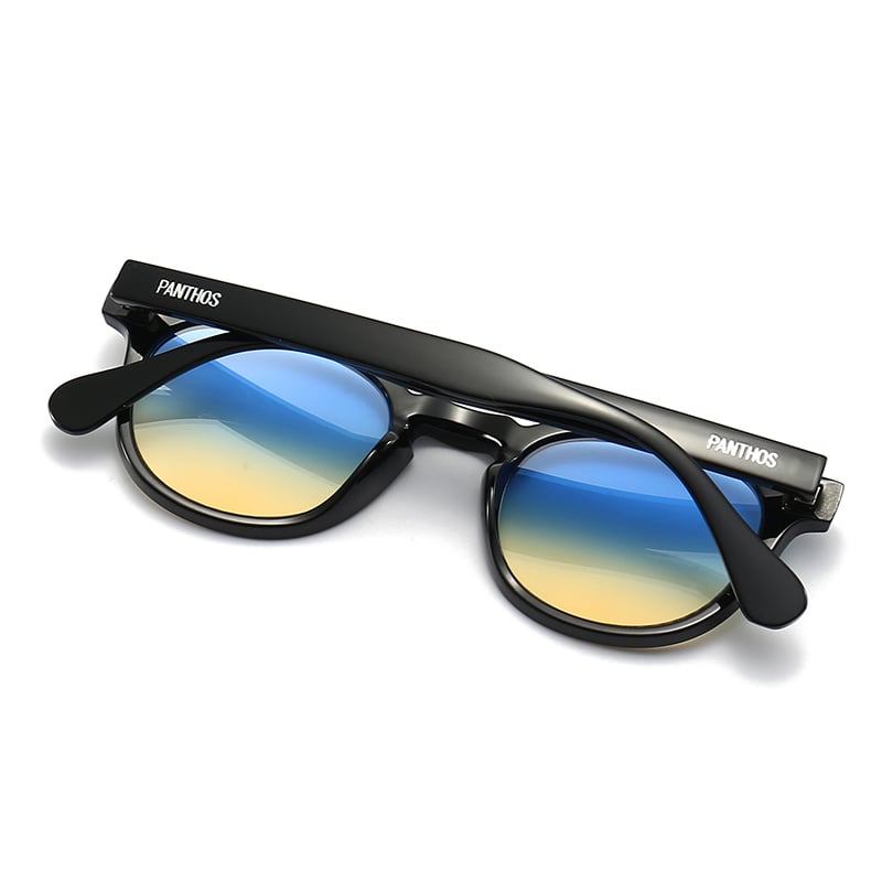 Business / Black Blue Yellow Fumè