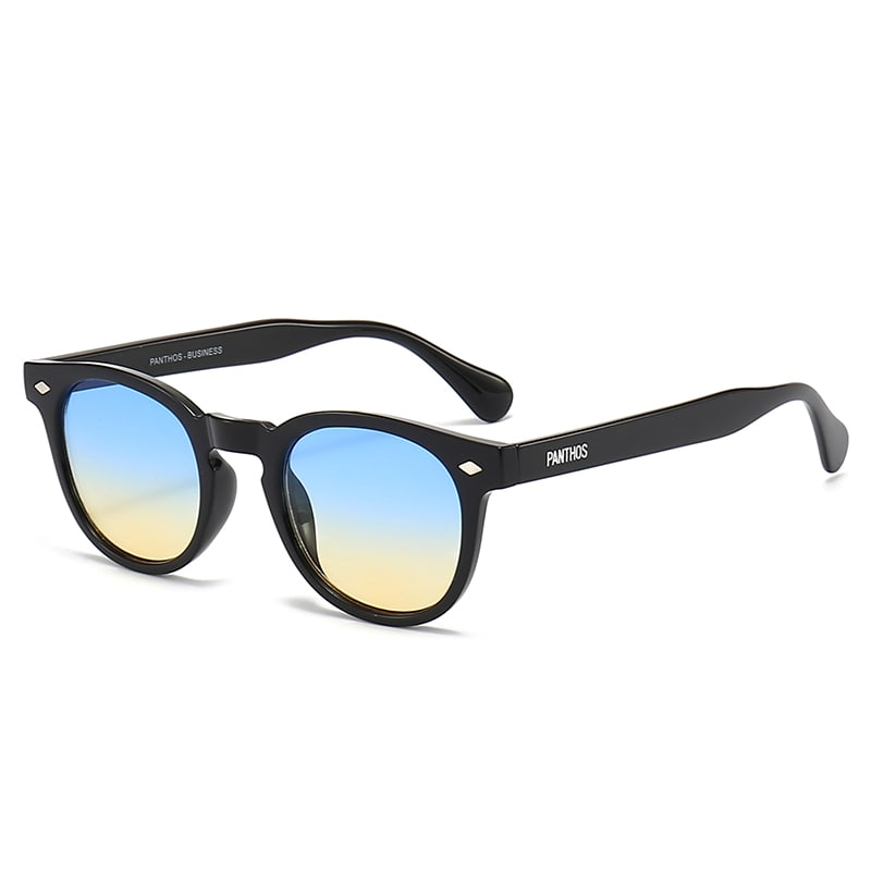 Business / Black Blue Yellow Fumè