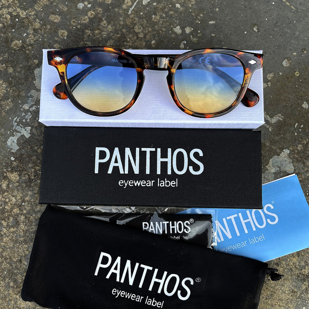 Business / Tortoise Blue Yellow Fumè