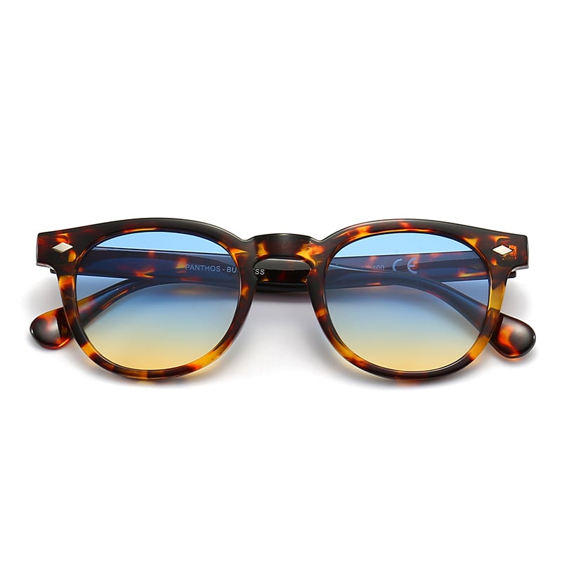 Business / Tortoise Blue Yellow Fumè