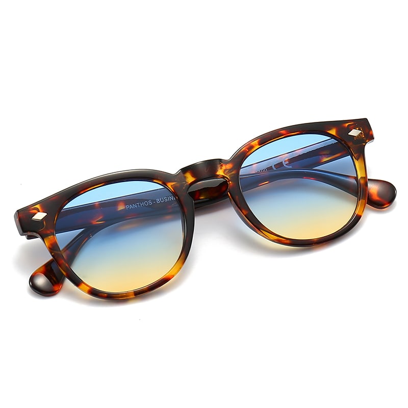 Business / Tortoise Blue Yellow Fumè