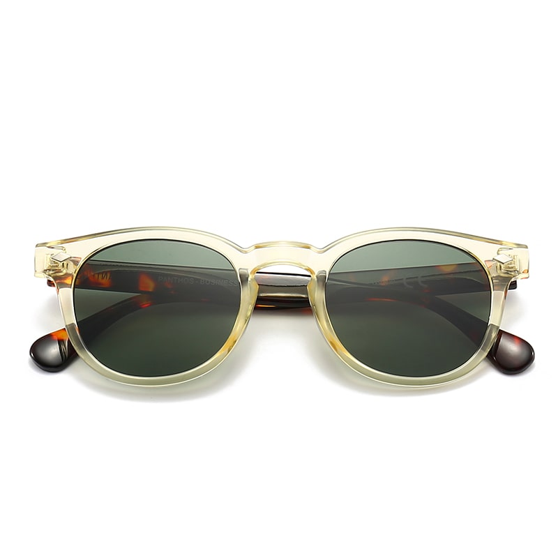Business / Yellow Tortoise Dark Green