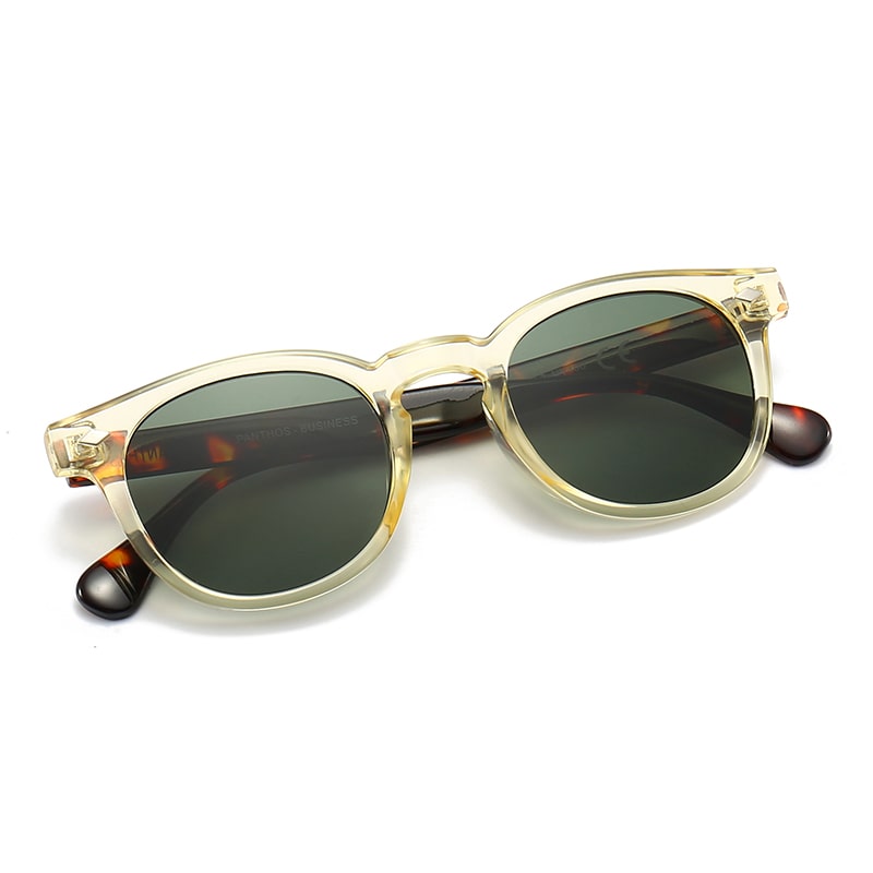 Business / Yellow Tortoise Dark Green