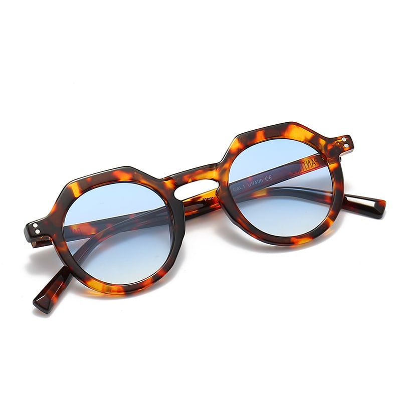 Clip / Tortoise Blue Fumè