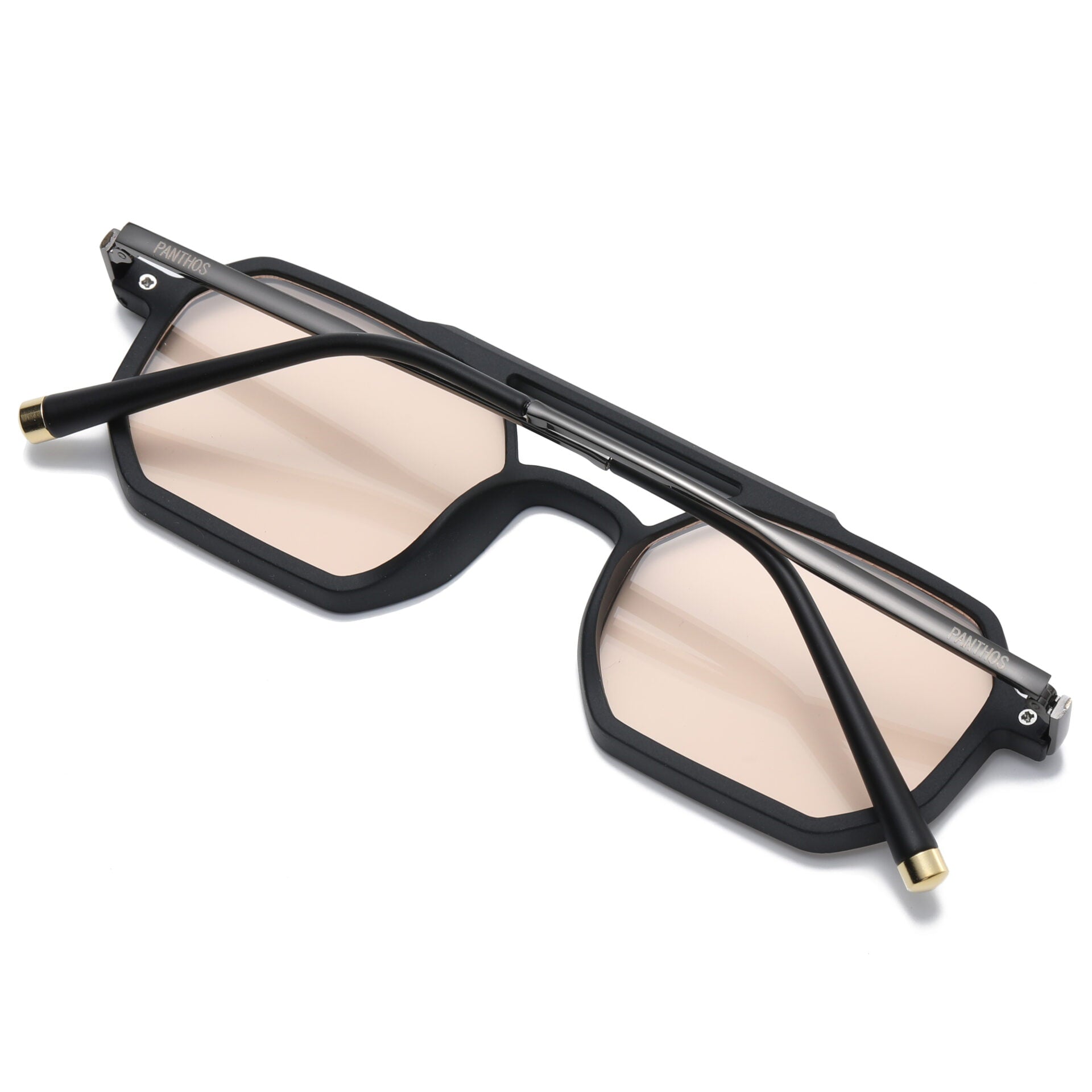 Shaped Metal / Black Orange