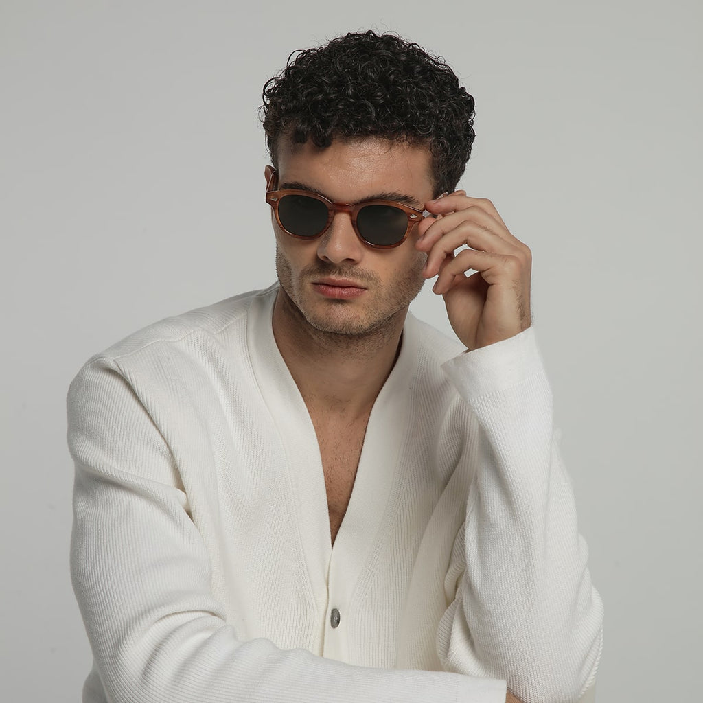 Noon / Dark Stripes Green