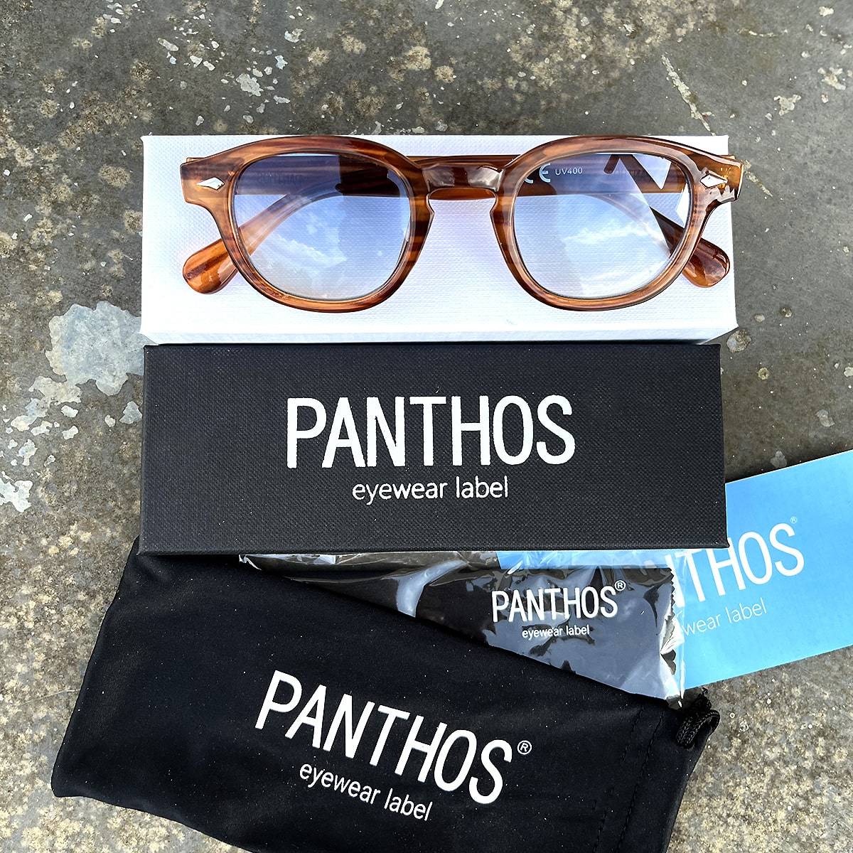 Noon / Dark Stripes Blue Fumè