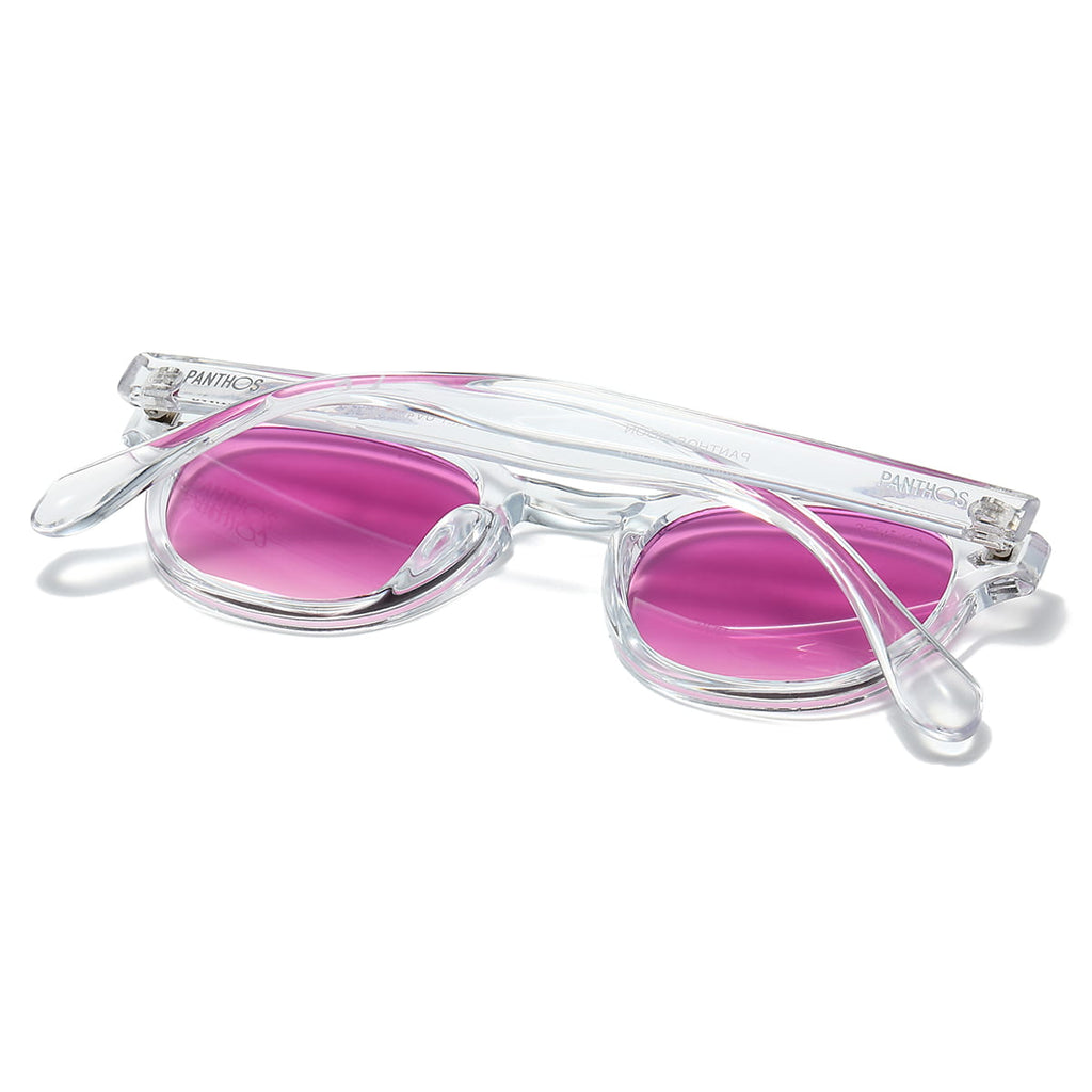 Noon / Transparent Grey Gradient Pink