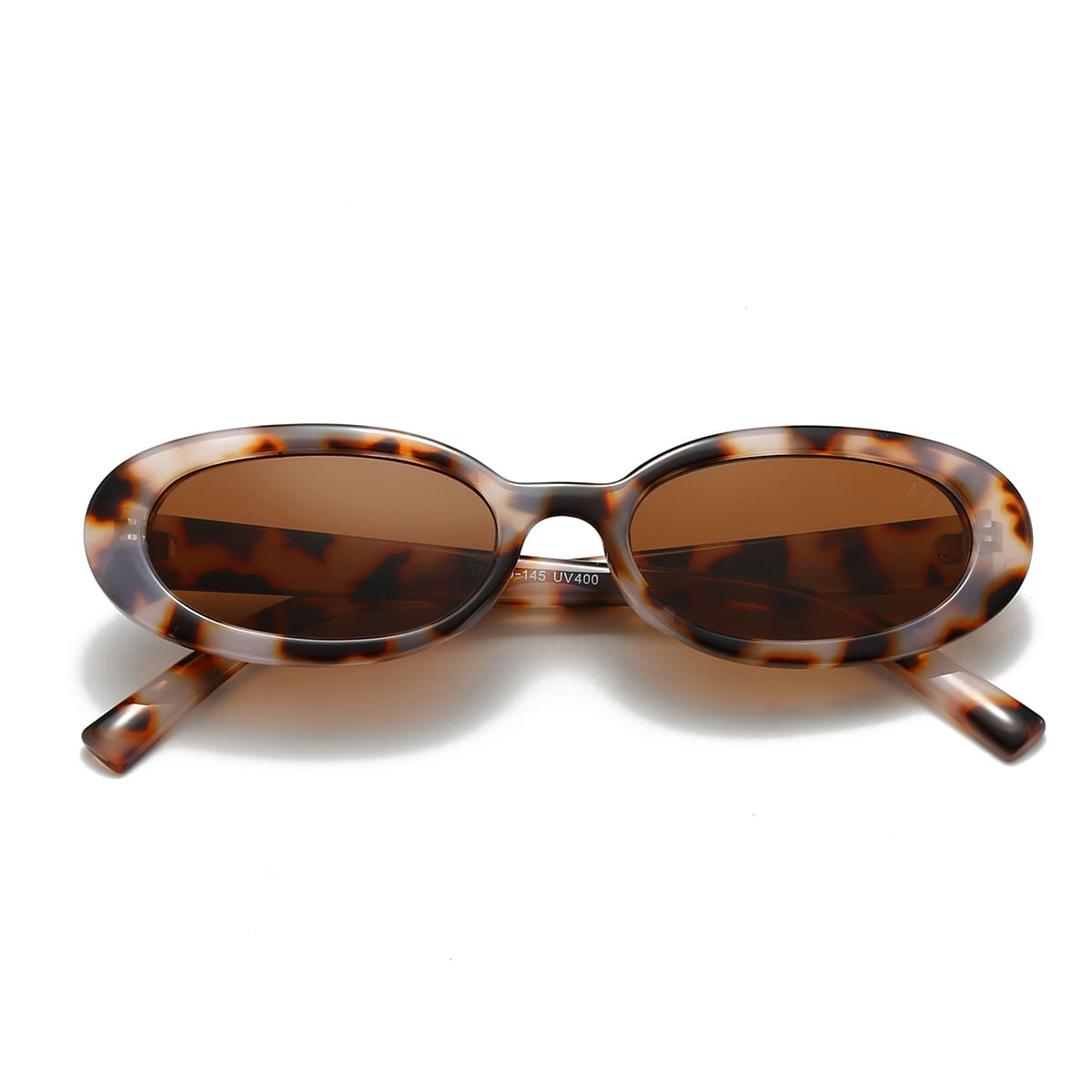 Oval / Tortoise Brown