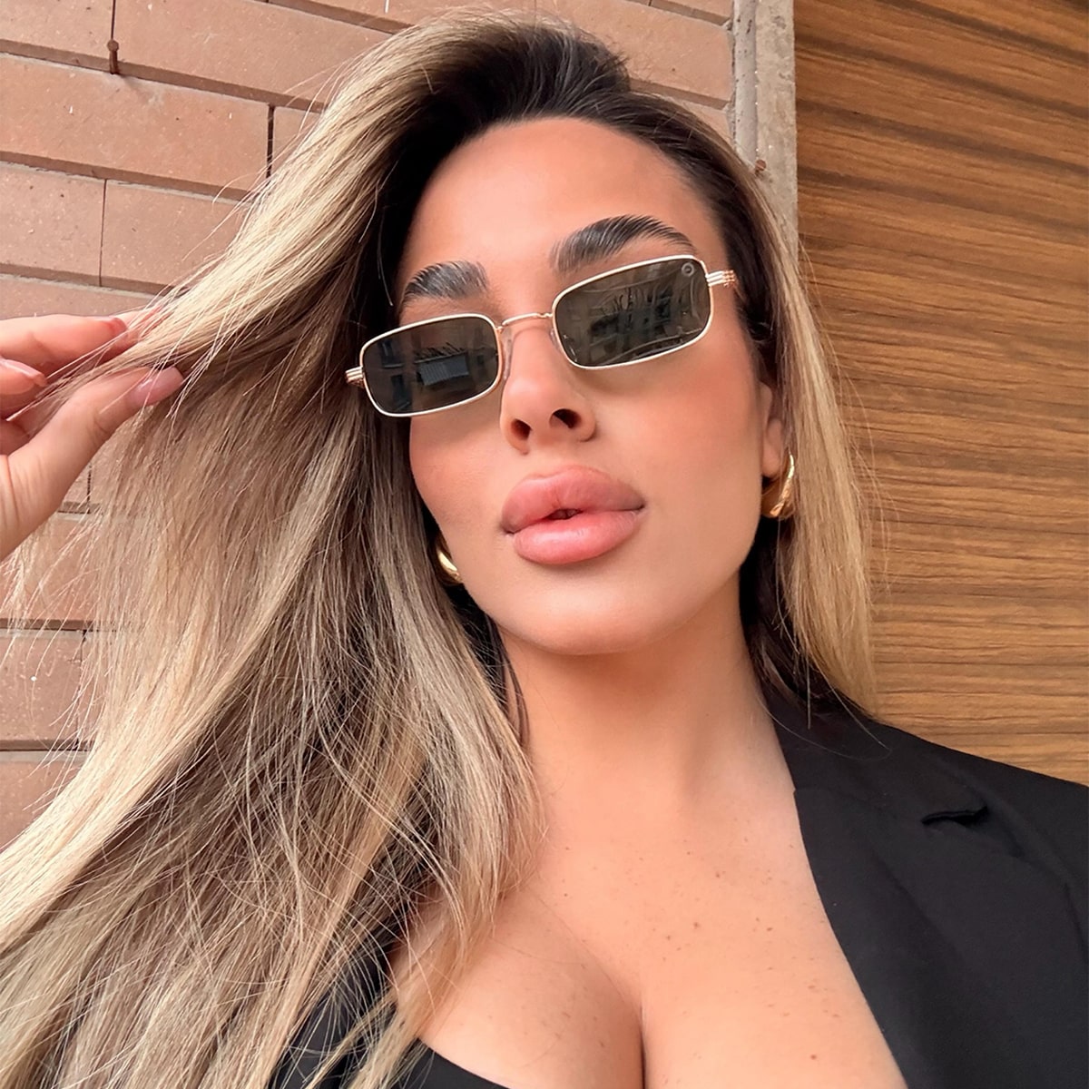 OYMA 08 / C01 - Gold Tortoise Dark Green