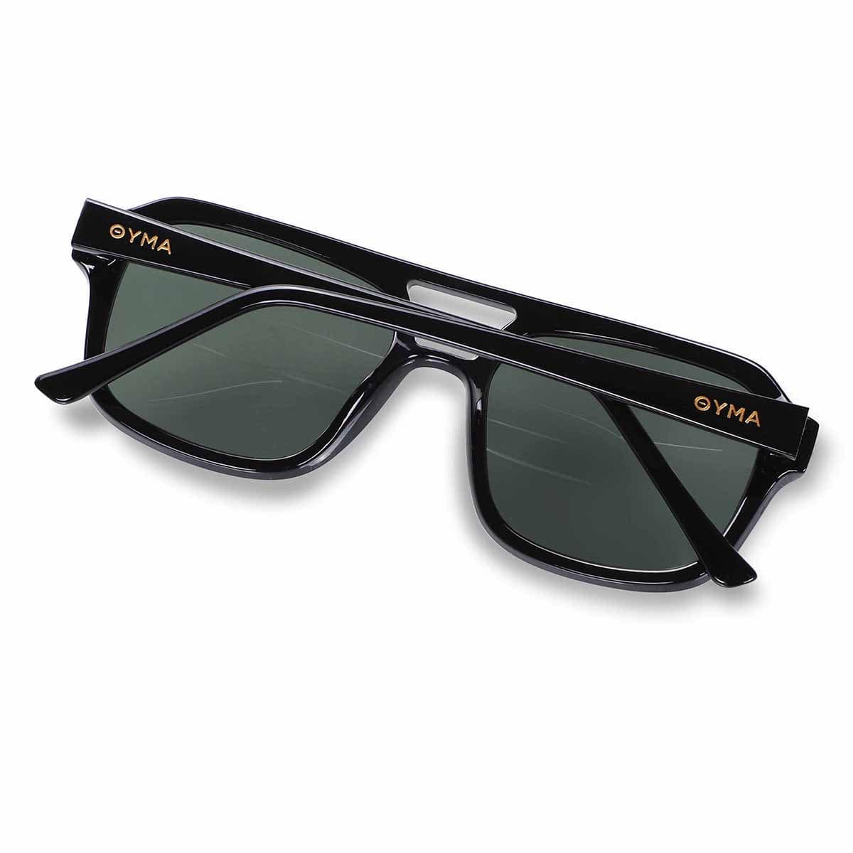 OYMA 02 / C01 - Black Dark Green