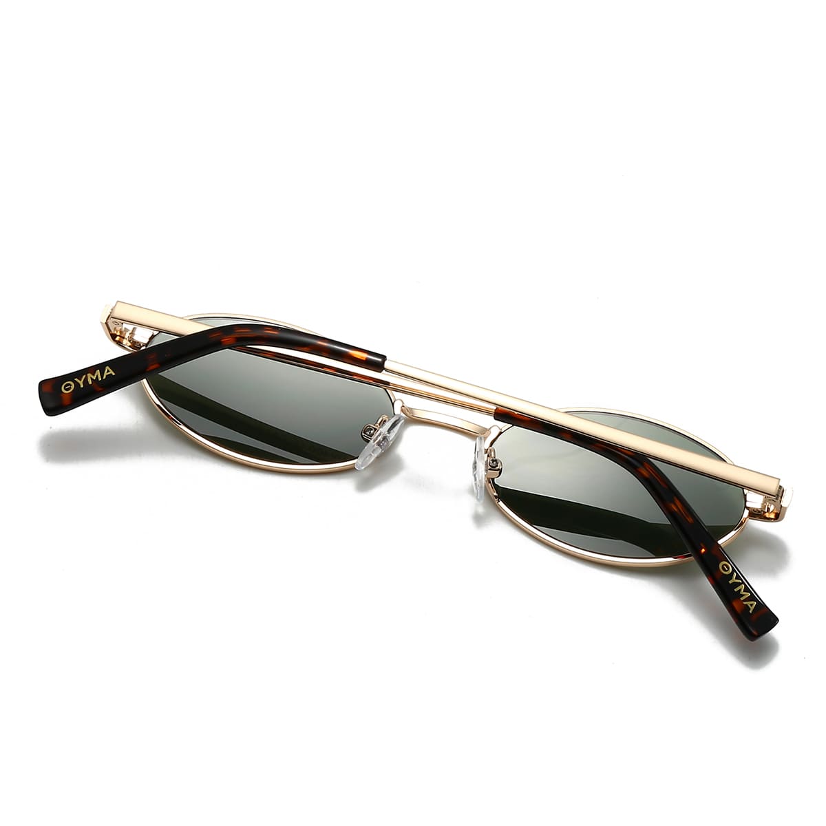 OYMA 07 / C01 - Gold Tortoise Dark Green