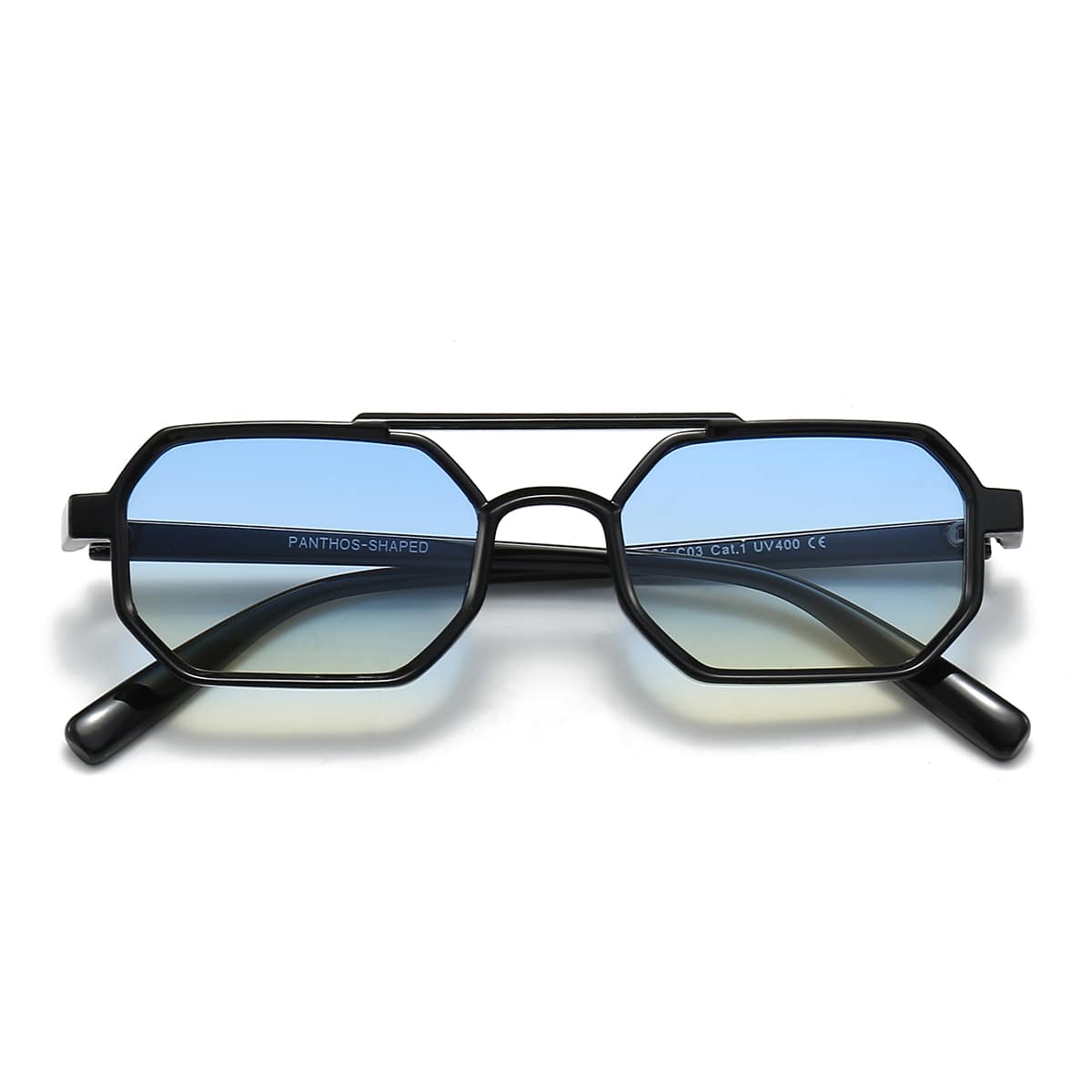 Shaped / Black Blue Yellow Fumè