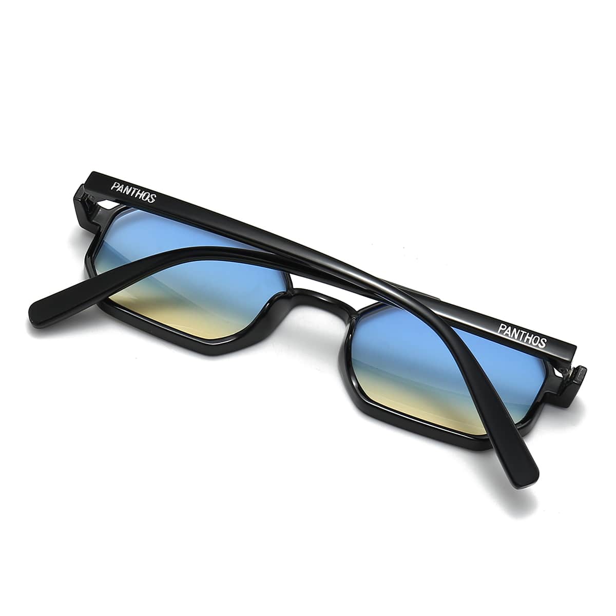 Shaped / Black Blue Yellow Fumè