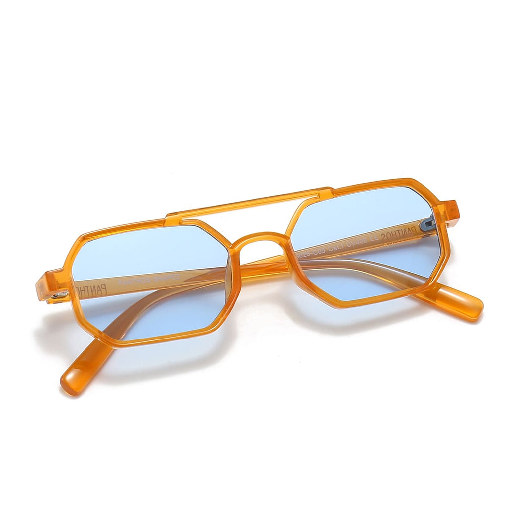 Shaped / Orange Blue