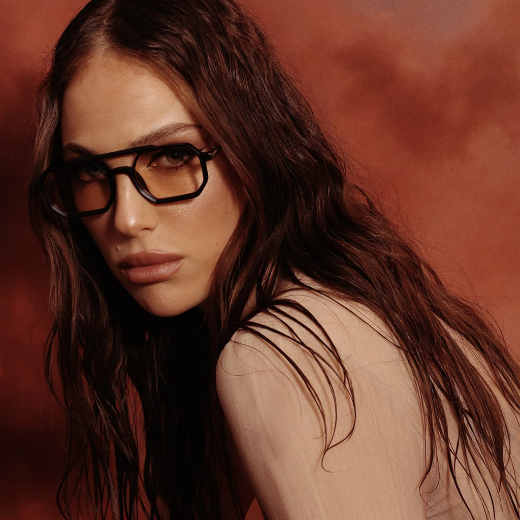 Shaped Metal / Tortoise Violet Fumè