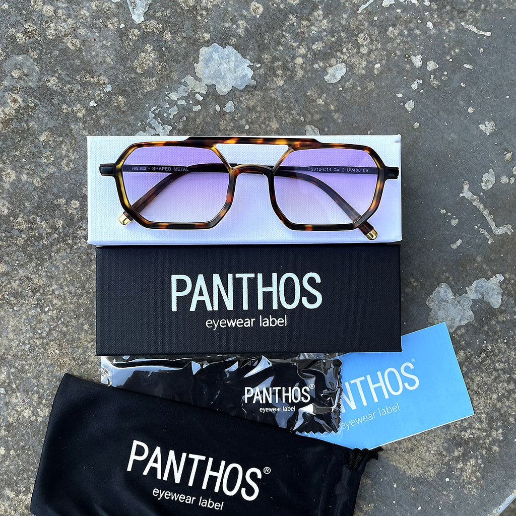 Shaped Metal / Tortoise Violet Fumè