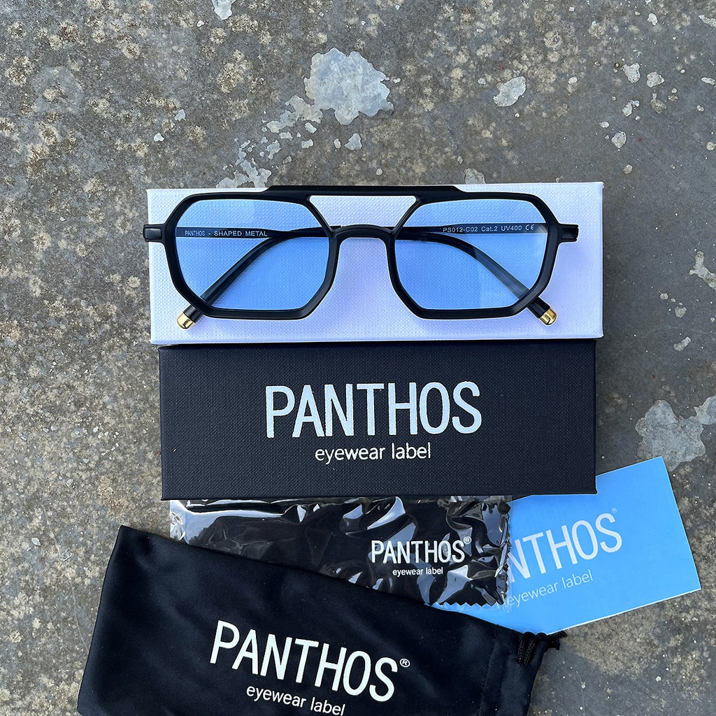 Shaped Metal / Matte Black Blue