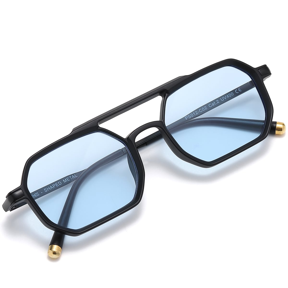 Shaped Metal / Matte Black Blue