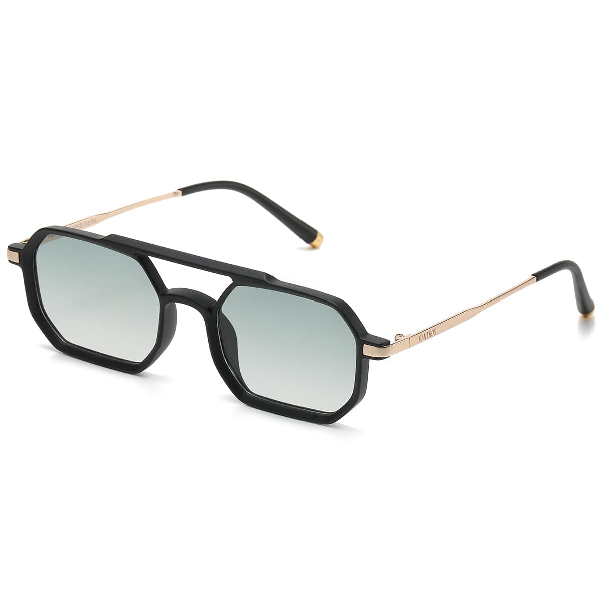 Shaped Metal / Matte Black Green Fumè