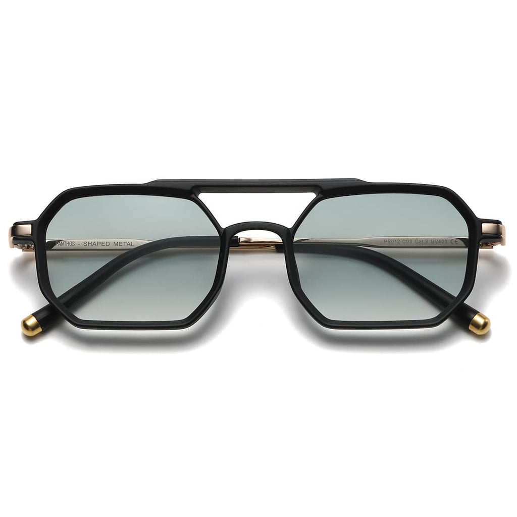 Shaped Metal / Matte Black Green Fumè