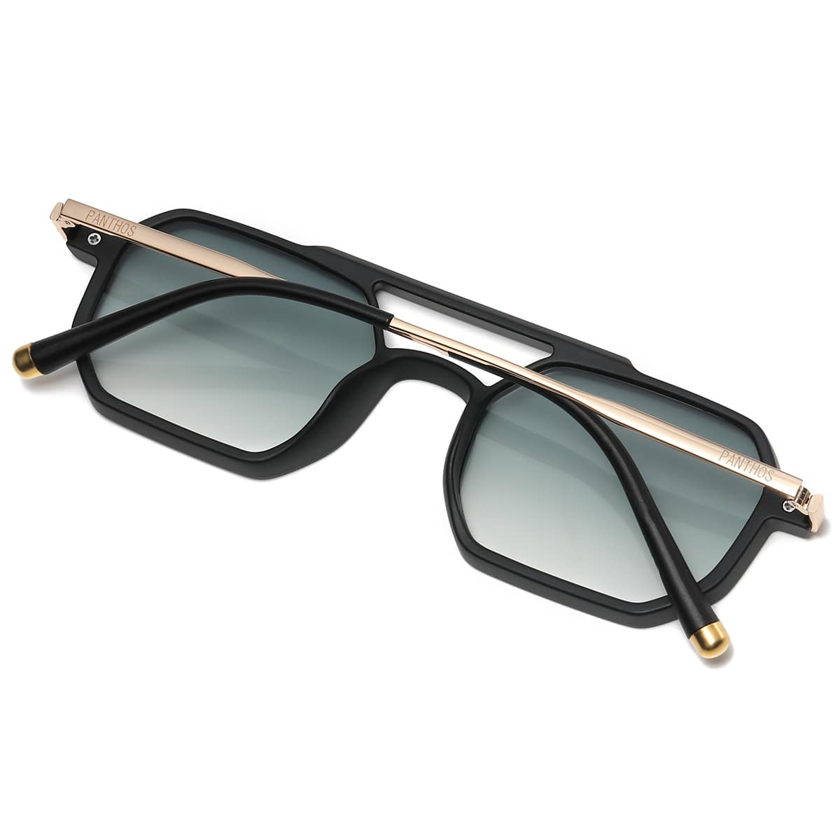 Shaped Metal / Matte Black Green Fumè