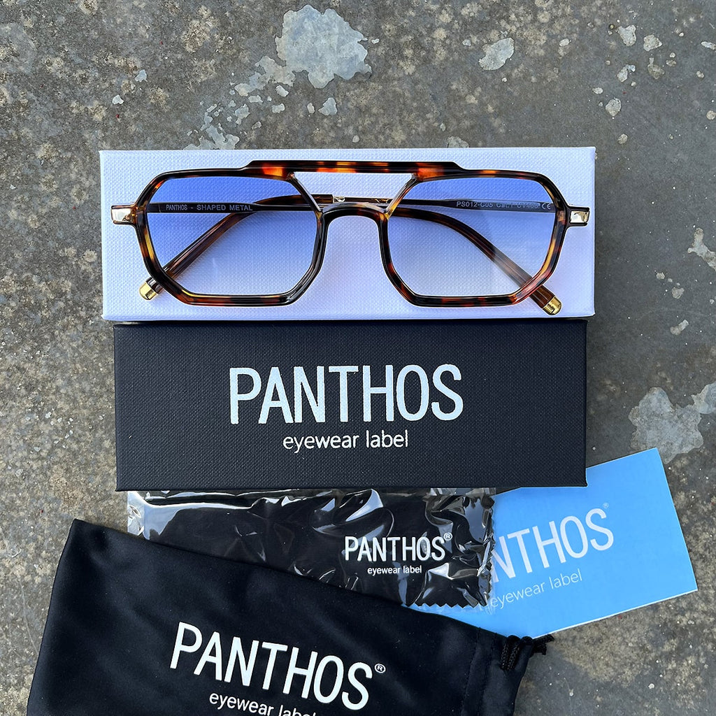 Shaped Metal / Tortoise Blue Fumè