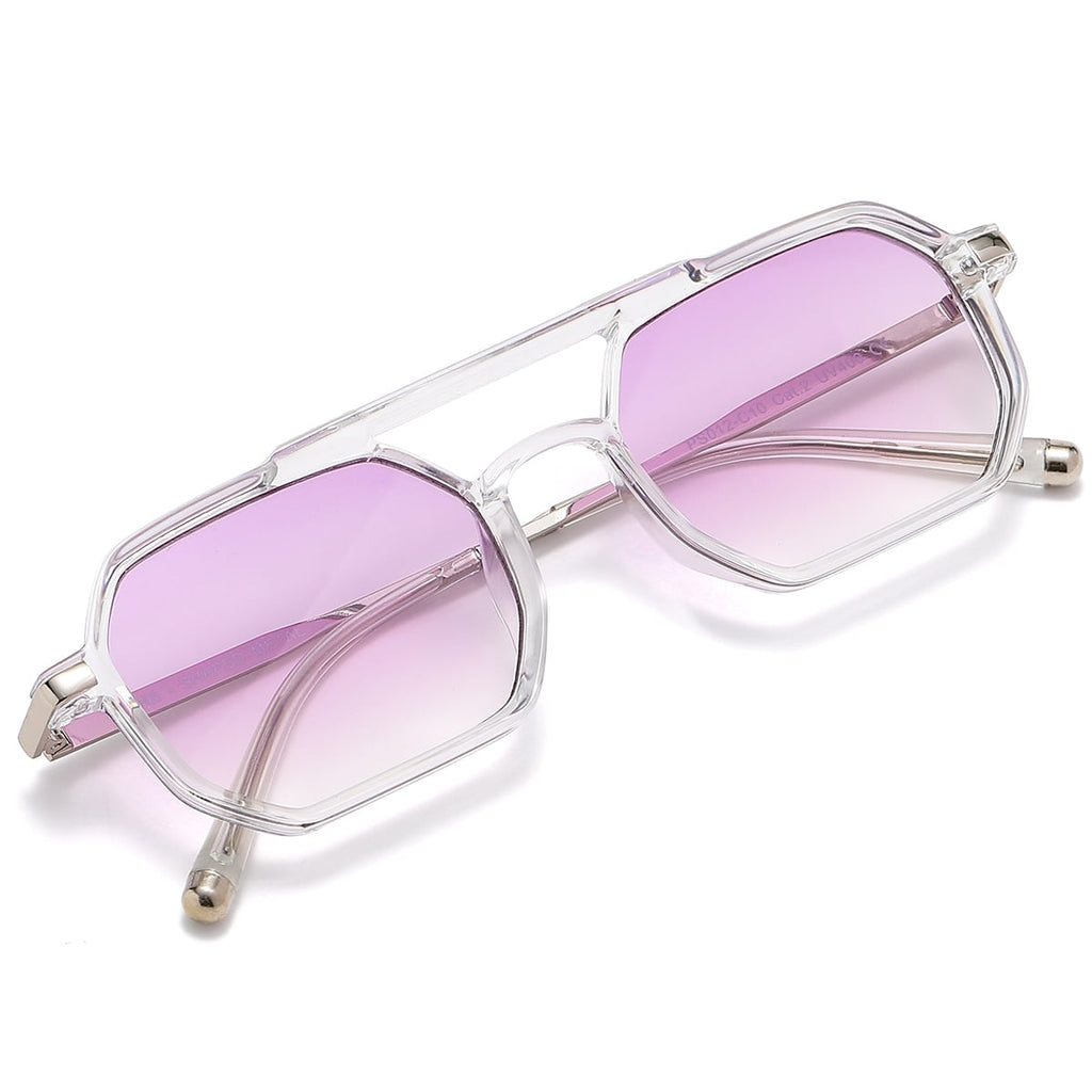 Shaped Metal / Transparent Violet Fumè